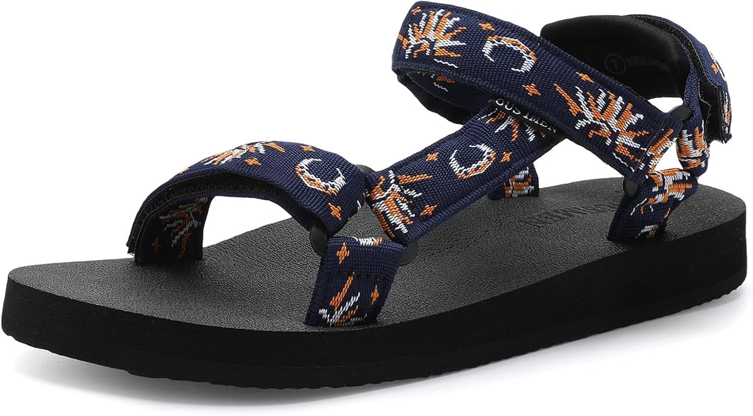Detalle de OUSIMEN DMS00889US sportsandalen voor dames met voetboogsteun, lichtgewicht