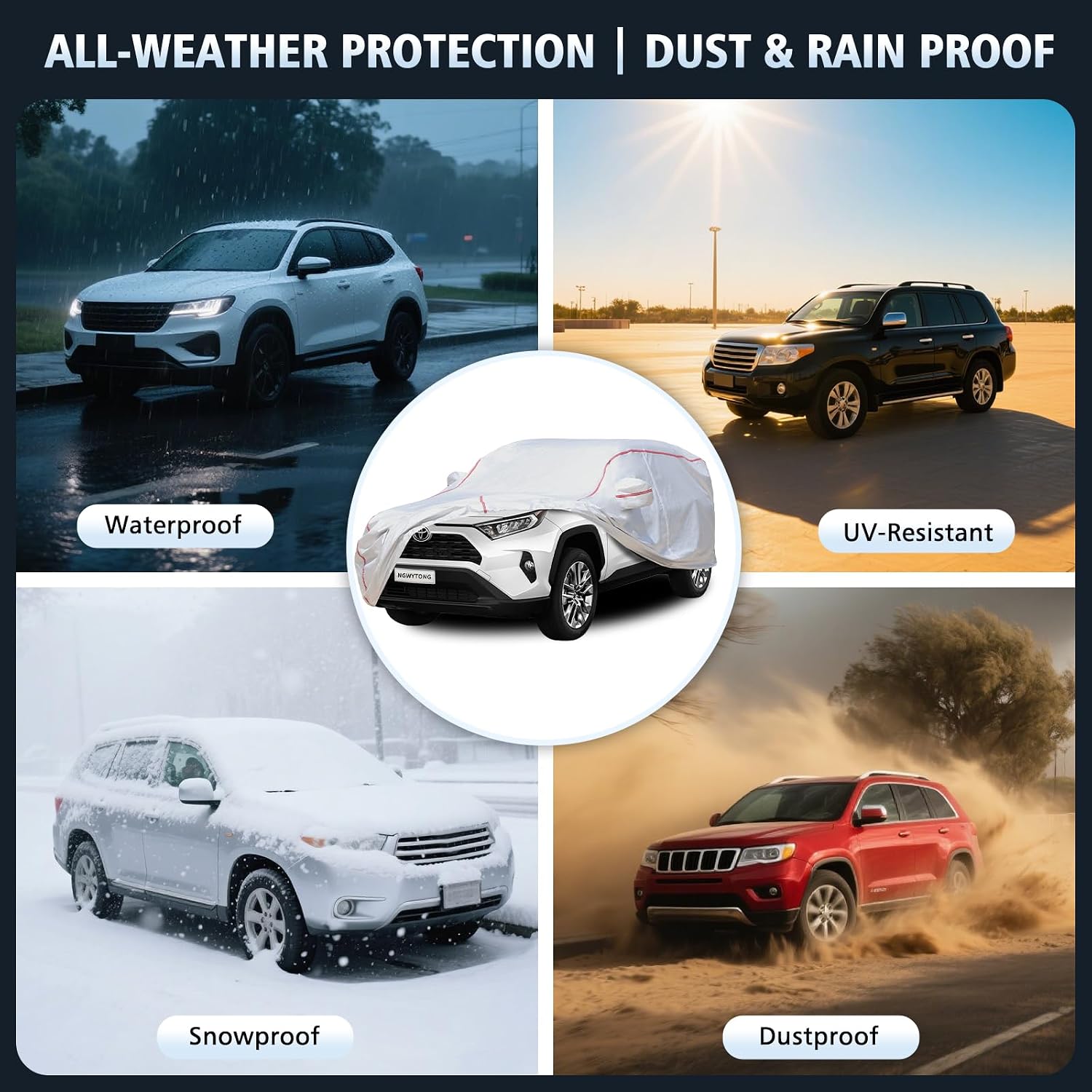 Thumbnail 5 de Ngwytong Car Cover for Toyota Rav4