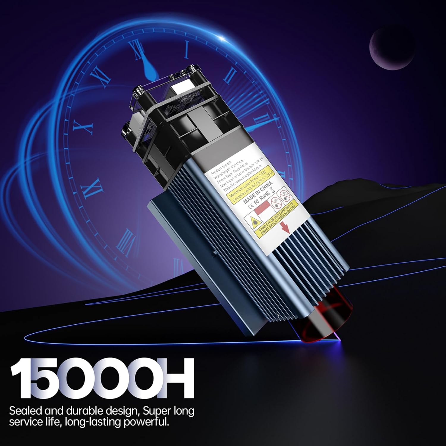 Thumbnail 6 de SCULPFUN 5W incisore laser 90W
