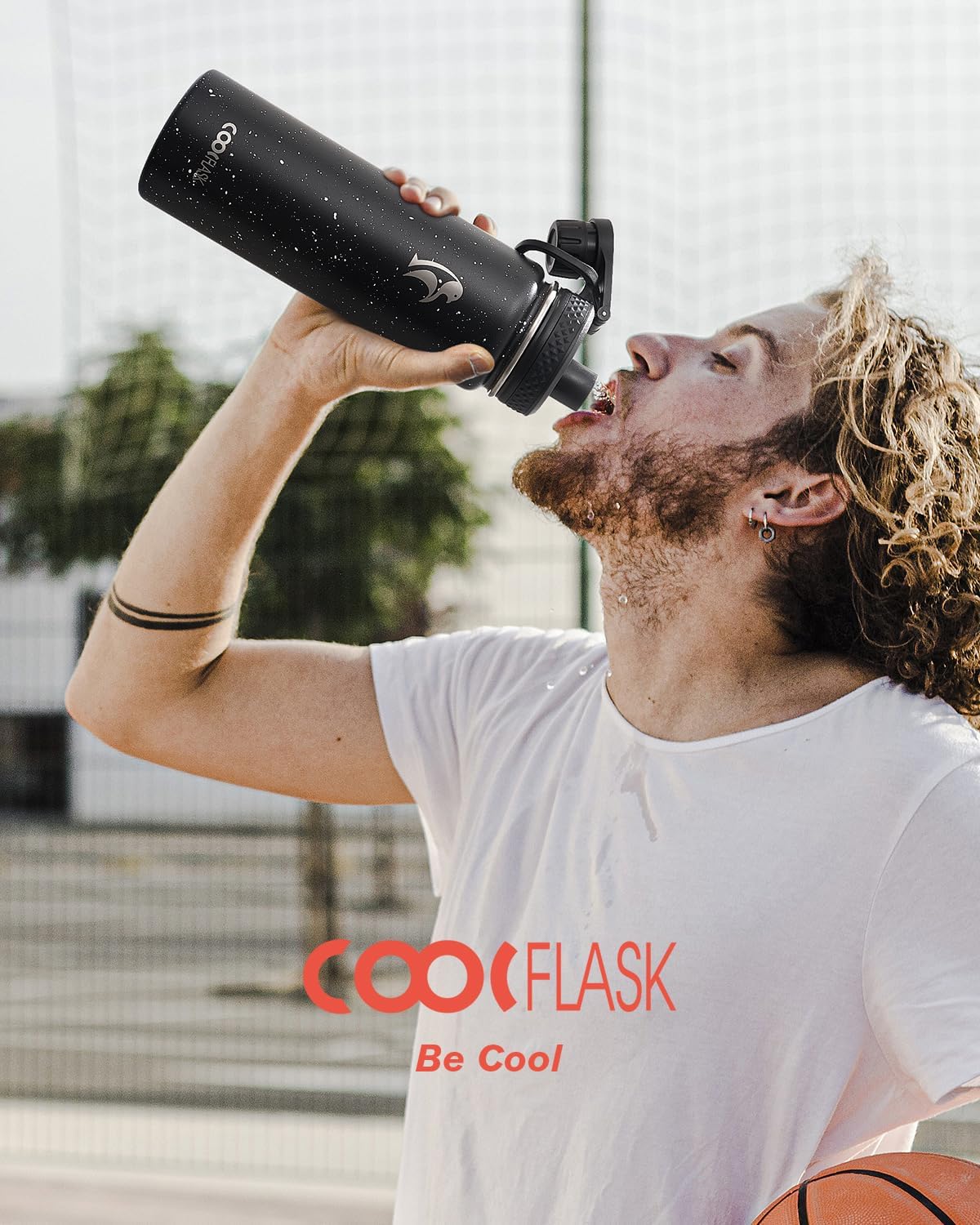 Thumbnail 5 de Coolflask 64 oz Insulated Water Bottle