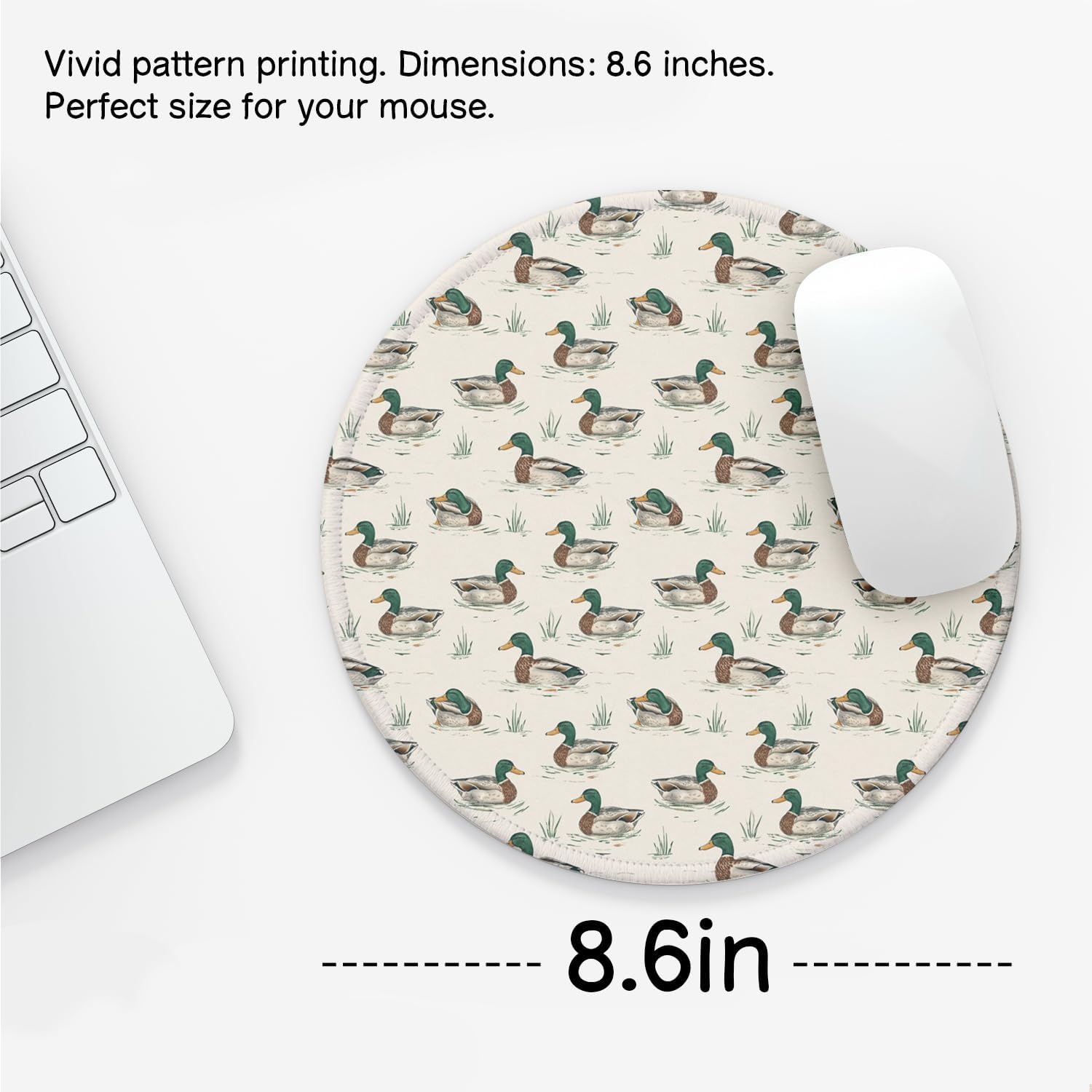 Detalle de NaZaUK Round Mouse Pad, 8.7 x 8.7 Inch