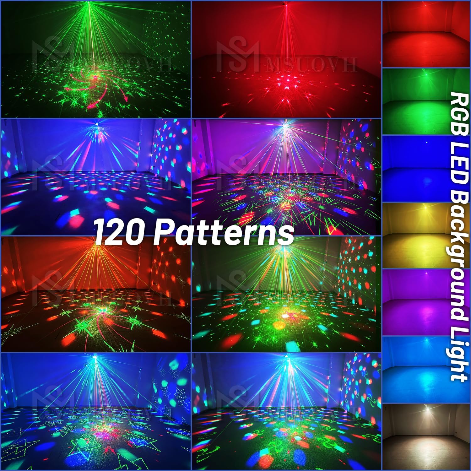 Detalle de Disco Party Light with Aluminum Alloy Housing