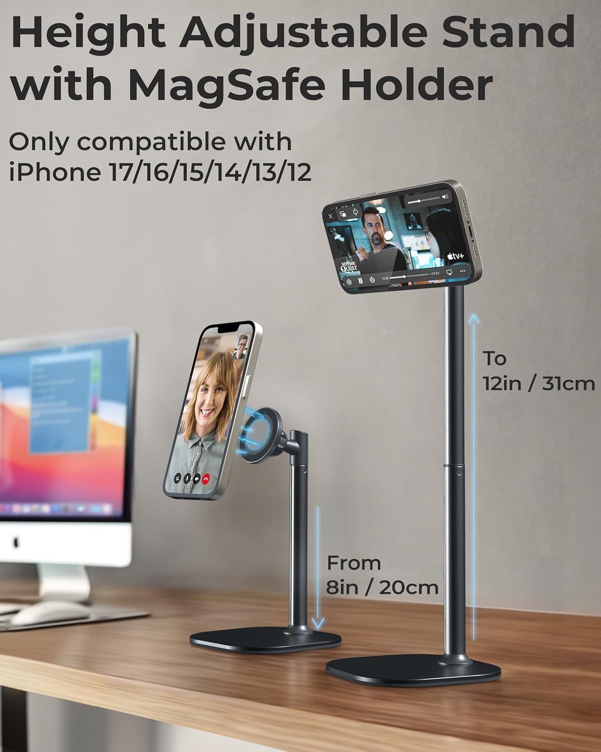 Detalle 2 de COOPER MagStand Adjustable MagSafe iPhone Stand
