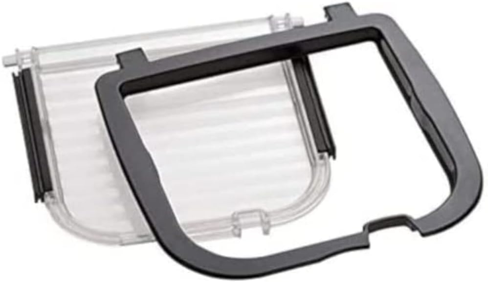 Thumbnail 1 de Ferplast Ersatz-Katzentür Swing 11 in Medium (weiß) – durchsichtige Schwingtür