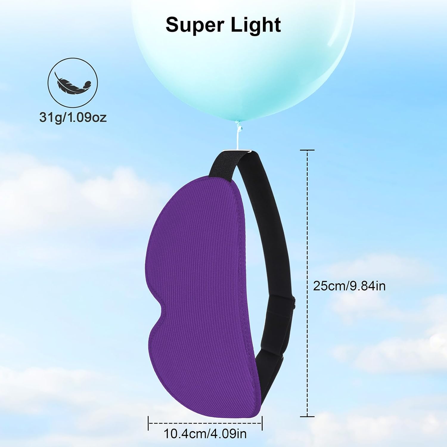 Thumbnail 6 de Gritin Antifaz 3D para dormir 100% bloqueo de luz