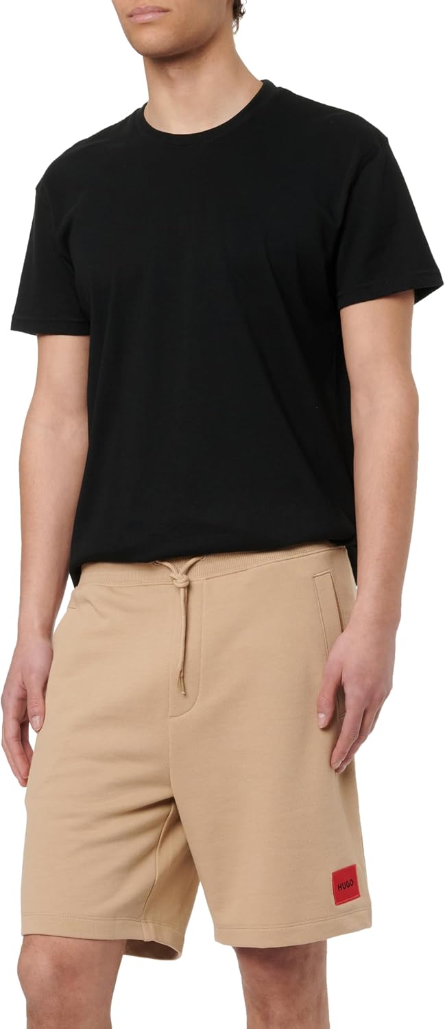 Detalle de Hugo Diz222 10231445 01 Jersey_Trousers Homme — Jersey et pantalon pour homme en coton