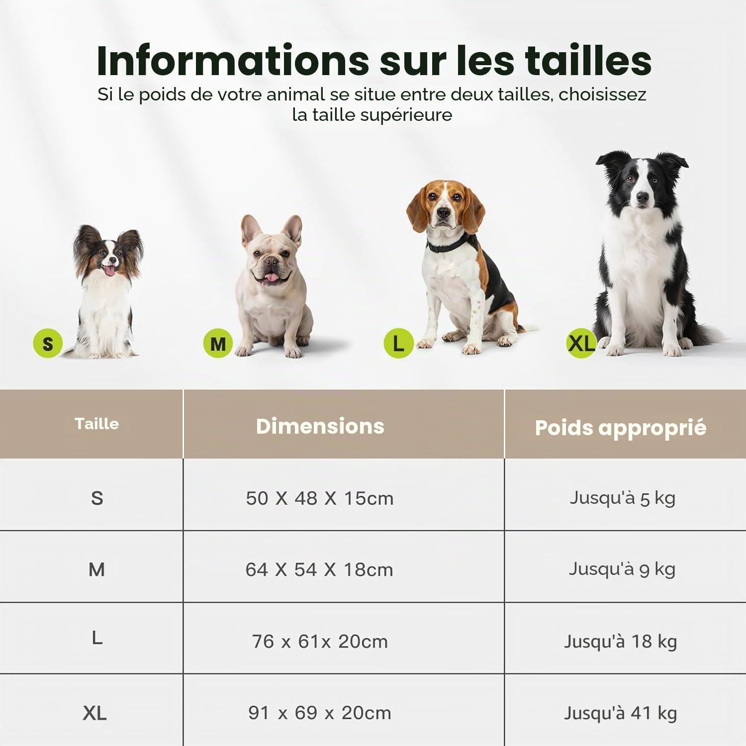 Detalle de Pawk Panier Chien Orthopédique Lavable Dehoussable — 51 x 48 x 15 cm