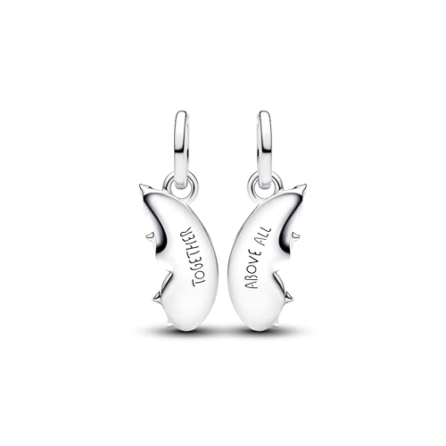 Detalle 2 de PHCLASY Beautiful Butterfly Charms: charm de plata 925 para pulseras y collares, Halloween