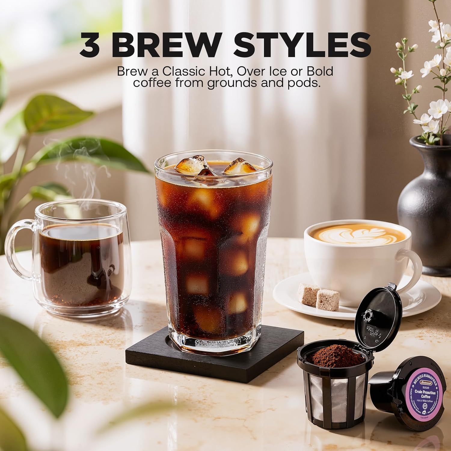 Detalle 2 de Tastyle Single-Serve Coffee Maker K320