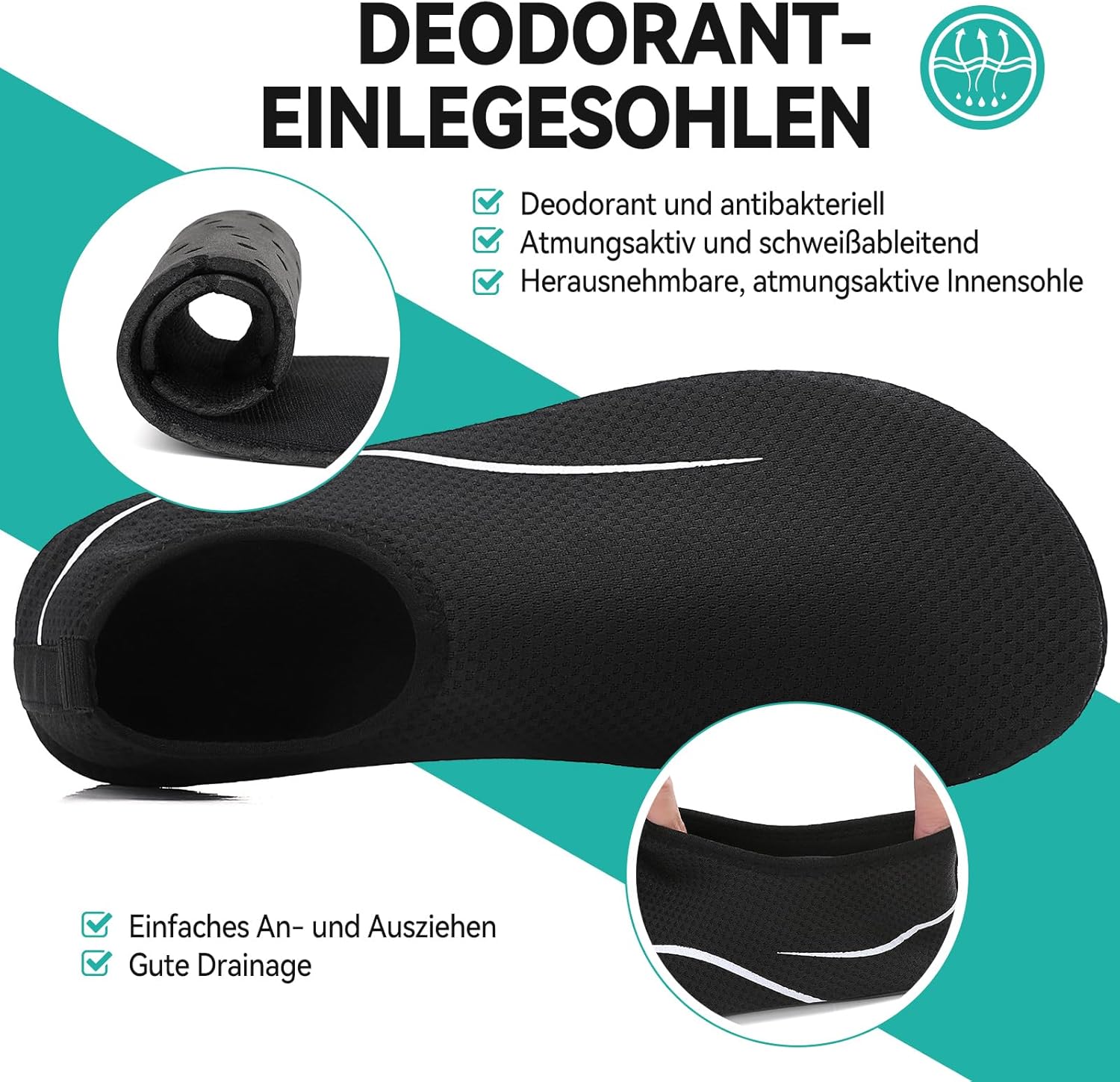 Thumbnail 3 de VOLHAL Badeschuhe & Wasserschuhe für Damen und Herren – schnell trocknend, rutschfest und leicht