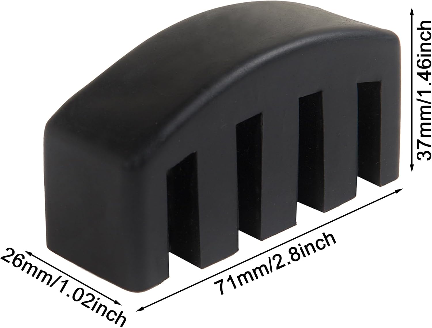 Detalle de Cello mute, rubber