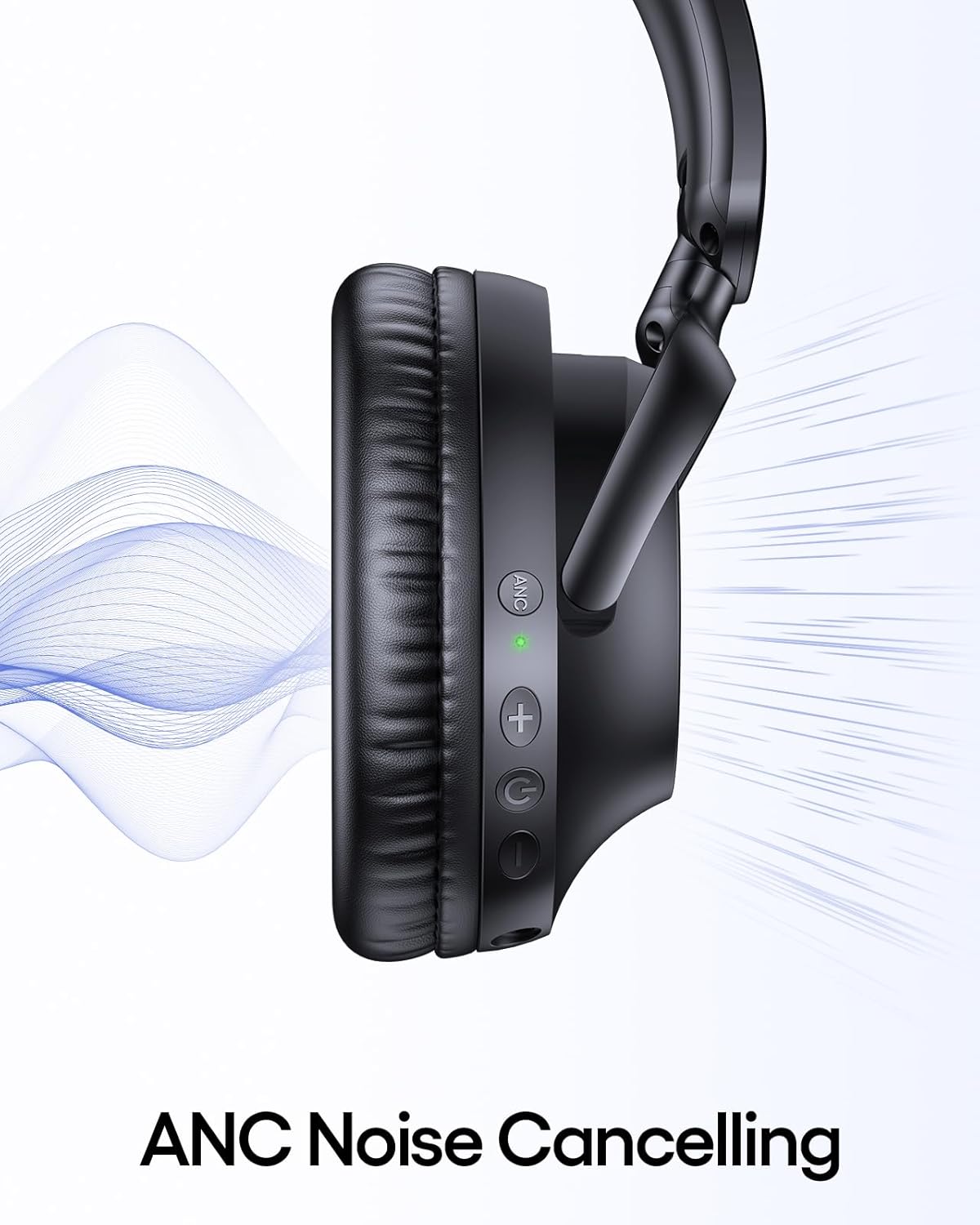 Detalle 2 de TAGRY H08 Hybrid Active Noise Cancelling Headphones