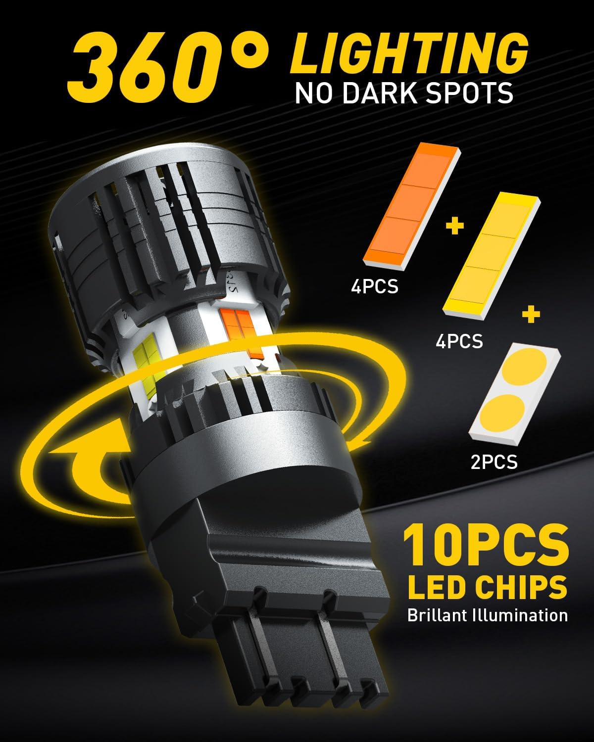 Thumbnail 6 de AUXITO 3157 Switchback LED Bulbs