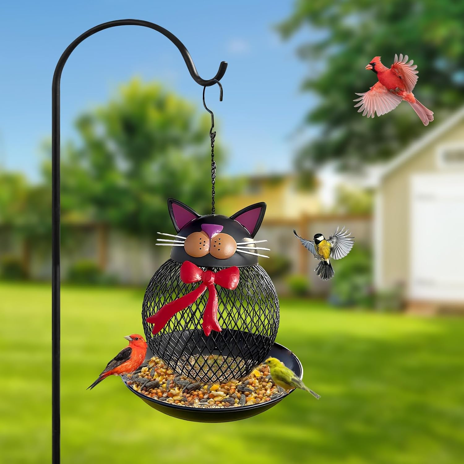 Thumbnail 6 de Bird Feeder Hanging for Outdoors