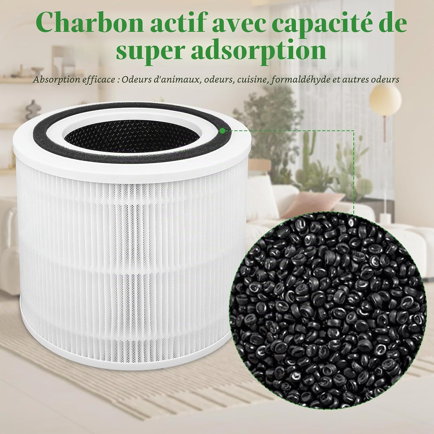 Thumbnail 3 de Filtre 3 en 1 Core 300-RF pour Levoit Core 300 / 300S – Lot de 2 par VIEWALL
