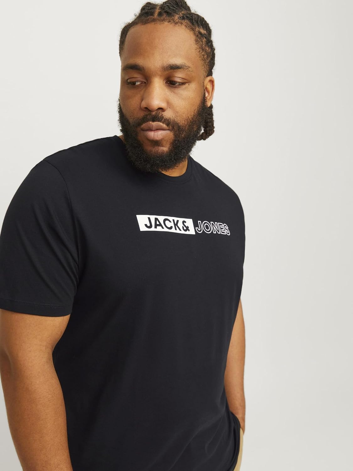 Thumbnail 6 de Jack & Jones Herren Jjecorp Logo Tee Play Ss O-n Noos Pls T-Shirt (1er Pack)