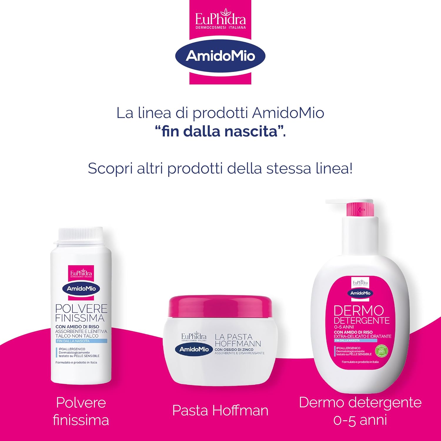 Thumbnail 6 de Euphidra AmidoMio Olio Corpo 200 ml – Detersione leggera e idratante per neonati e adulti