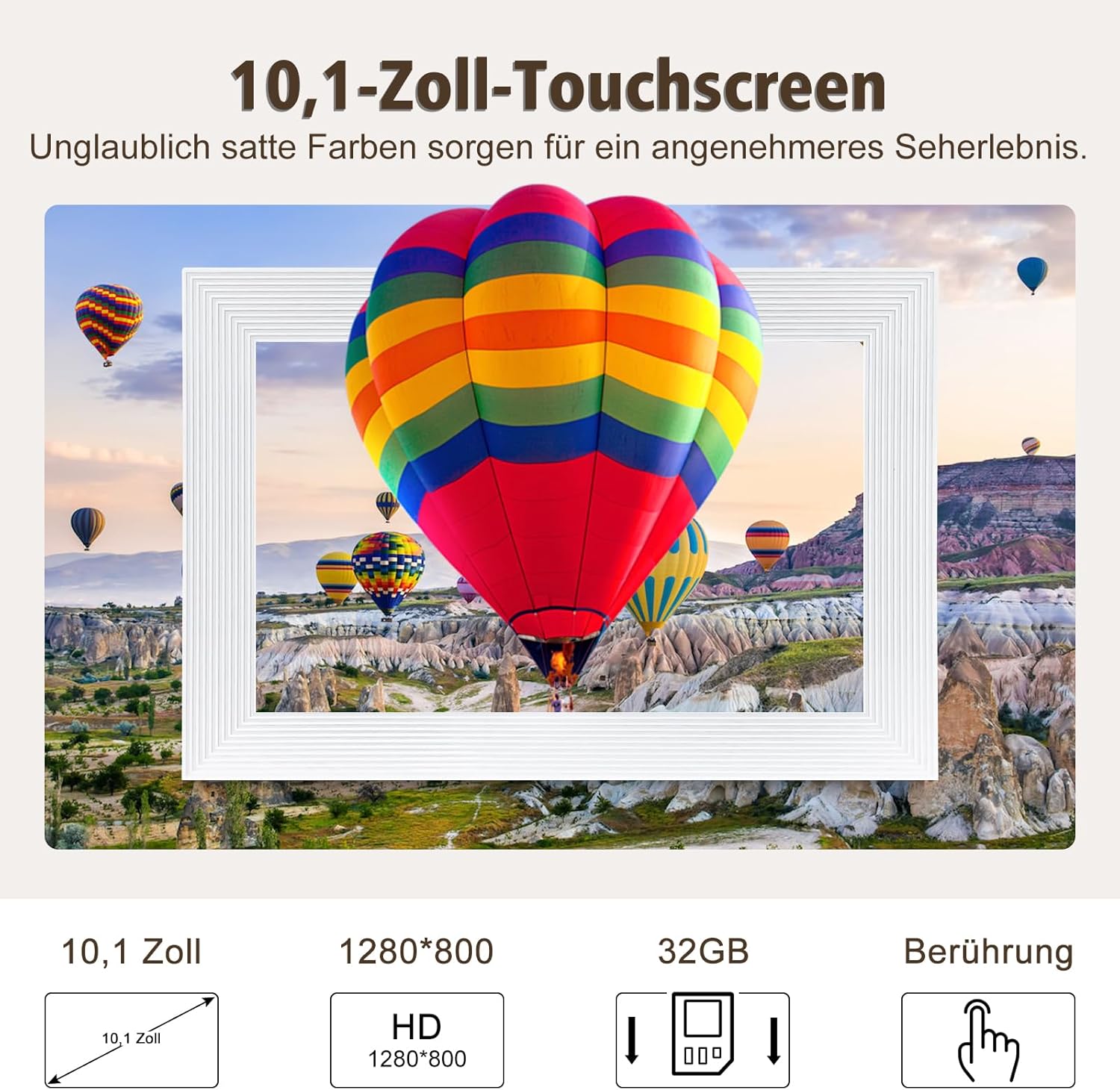 Detalle 2 de Golony Frameo 10,1 Zoll Digitaler Bilderrahmen