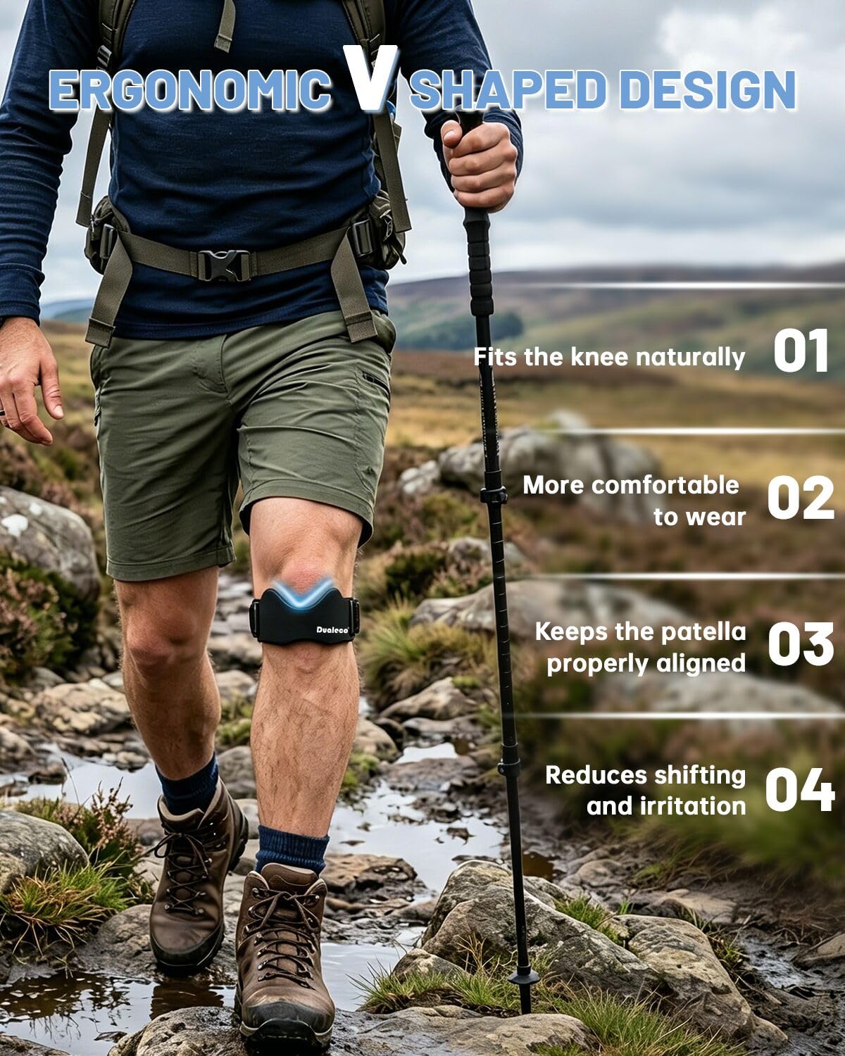 Thumbnail 4 de Dualeco Patella Tendon Knee Strap