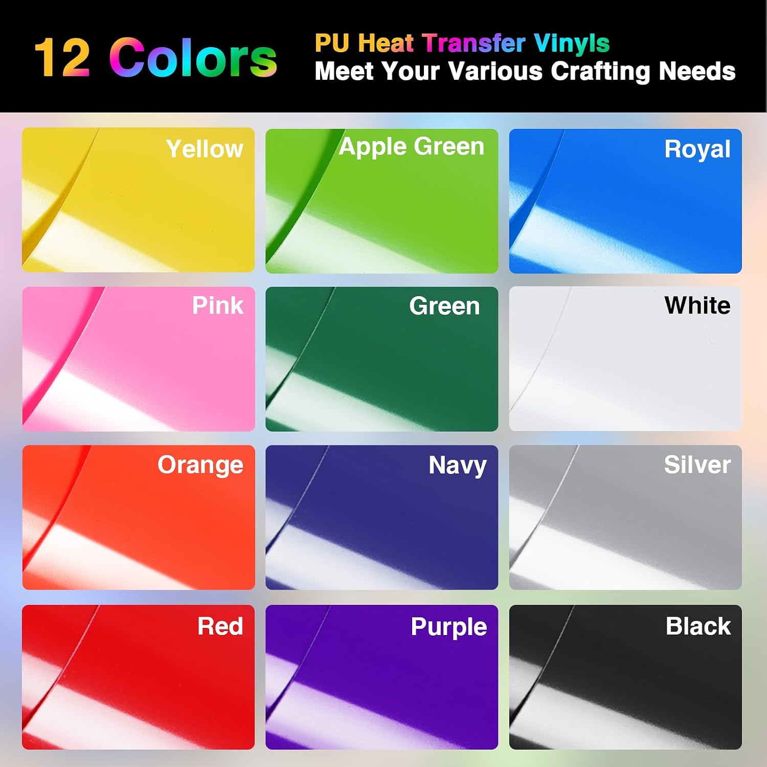 Detalle de TORC PU heat transfer vinyl, 13 in x 3 ft