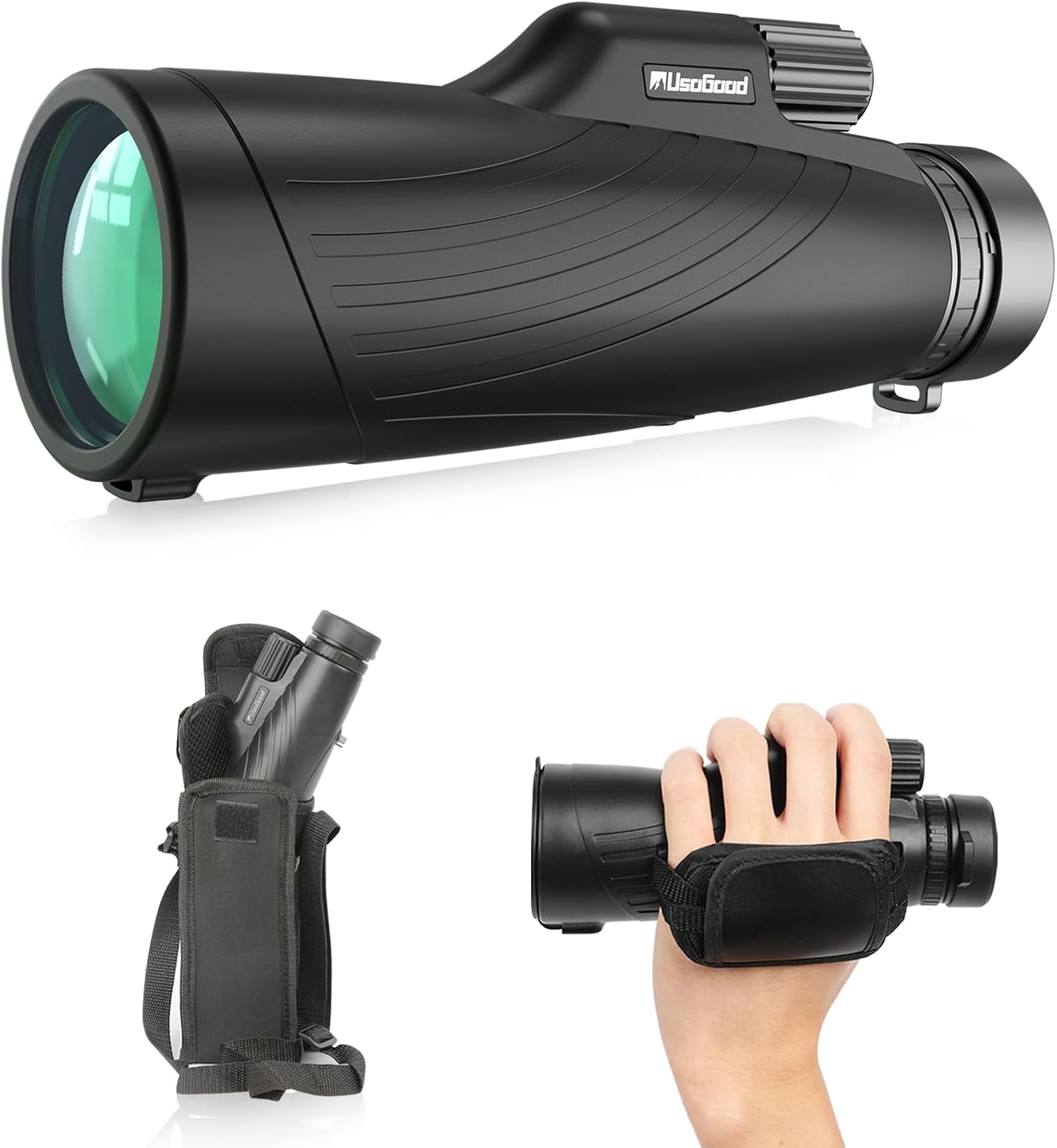 Usogood 12X52 Monocular Telescope 12x for birding