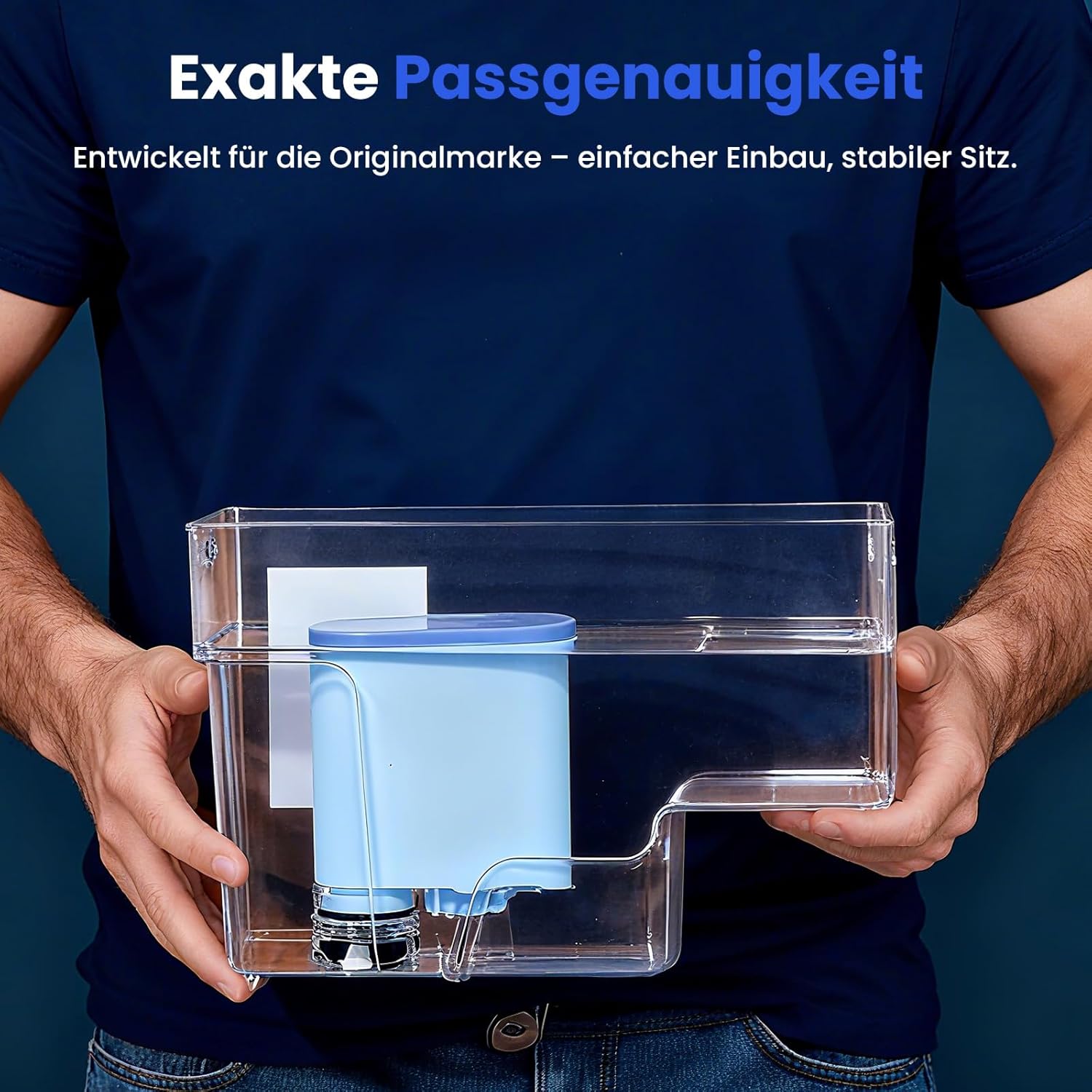 Detalle de Molifal Wasserfilter für Philips AquaClean CA6903/10, CA6903/22 – 6er-Pack Filterpatronen