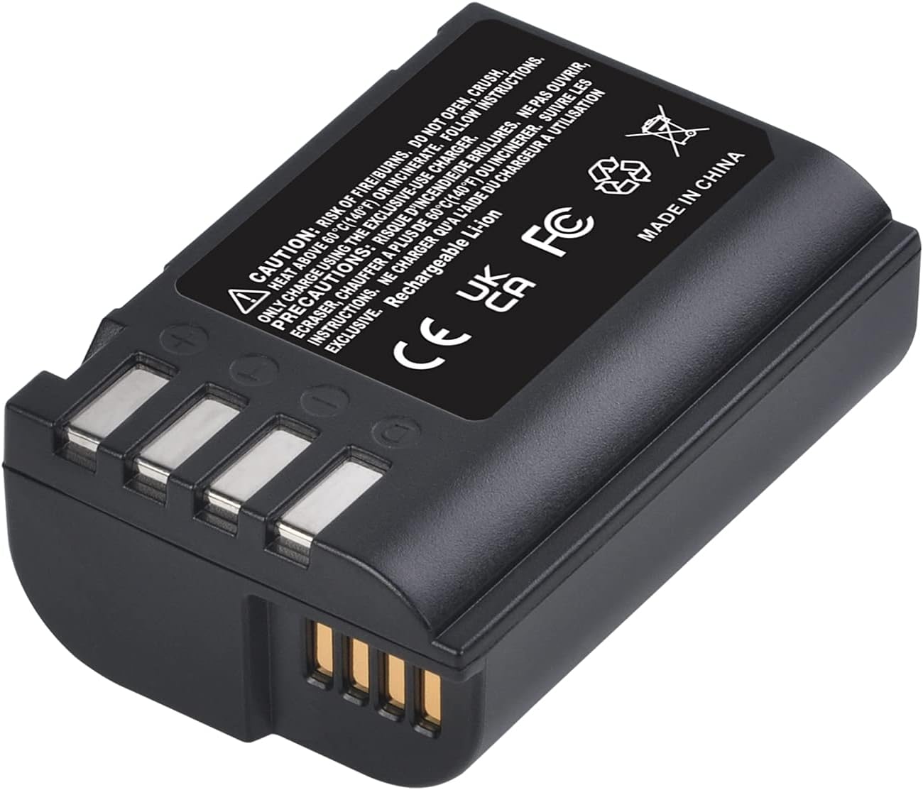 Thumbnail 3 de PowerTrust 2-pack DMW-BLK22 Li-ion batteries for Panasonic Lumix cameras