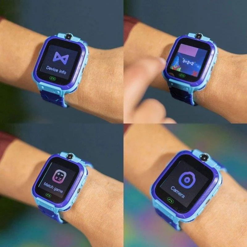 Detalle de Klack Pack 2 Relojes Inteligentes GPS con SOS y Cámara HD – Control Parental