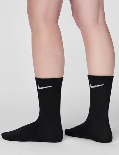 Thumbnail 4 de NIKE Socks Everyday Ltwt Uomo, Nero M (Confezione 3 paia) - Comfort quotidiano e stile semplice