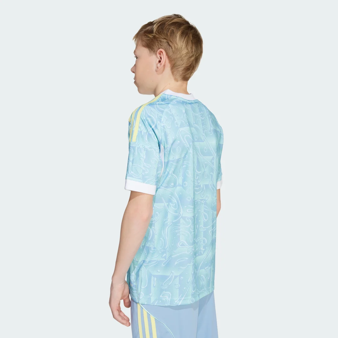Detalle de Camiseta Juventus 25/26 Away (Niños) de Adidas – Azul