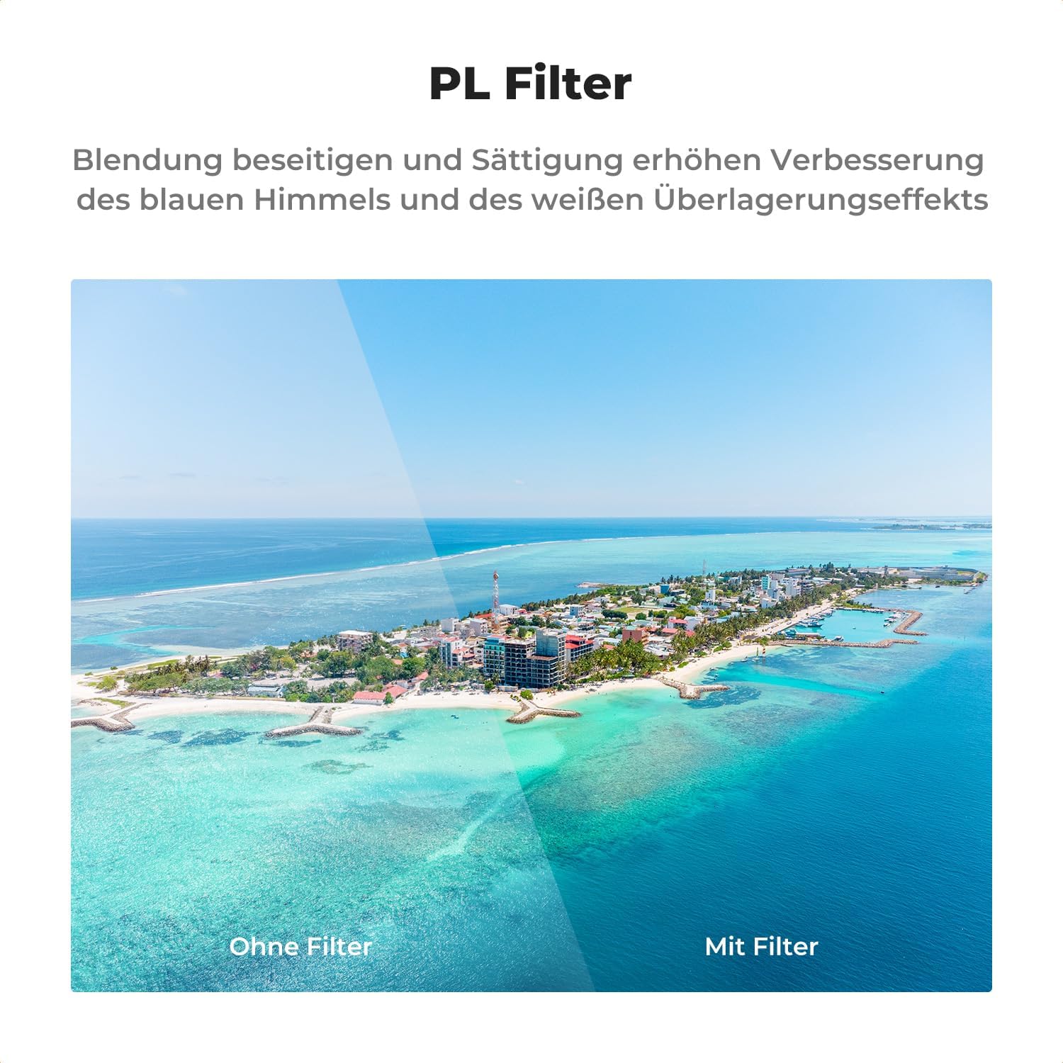 Thumbnail 3 de K&F CONCEPT Avata 2 ND Filter Set – 3er Kit (ND8, ND16, PL) für DJI Avata 2
