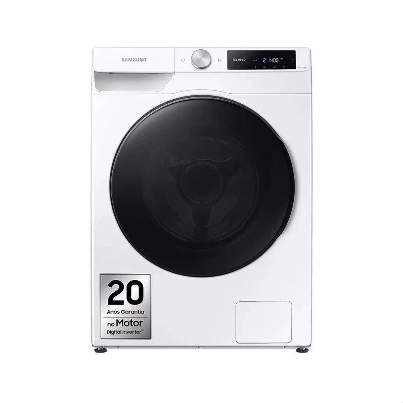 Detalle de Lavasecadora Samsung 9 kg WD90DG6B85BE con AI Wash, Wi‑Fi y Auto Dosificador