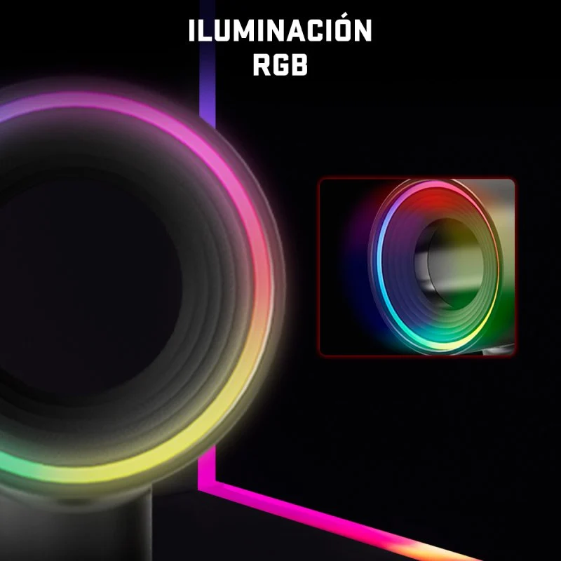 Thumbnail 1 de Tempest Soporte auriculares gaming con HUB USB y Qi