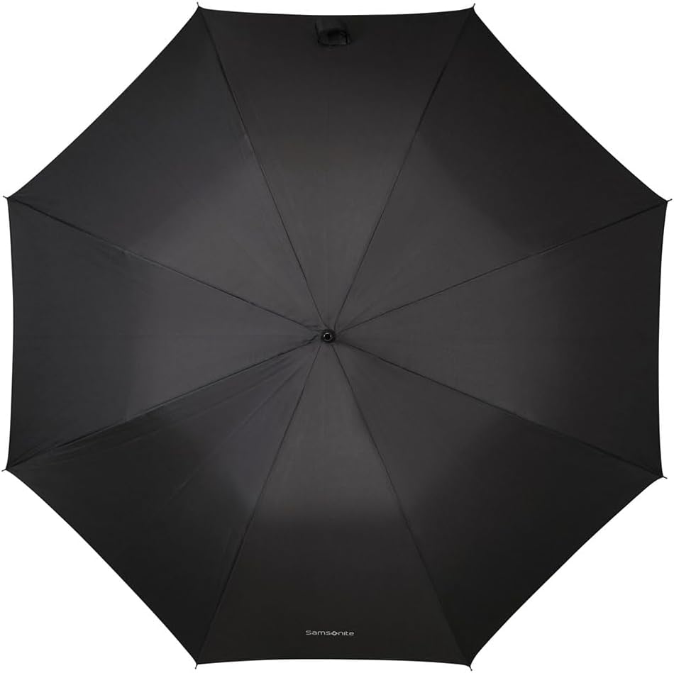 Thumbnail 1 de Samsonite Wood Classic S Auto-Open Regenschirm, Holzgriff, 98 cm, Schwarz