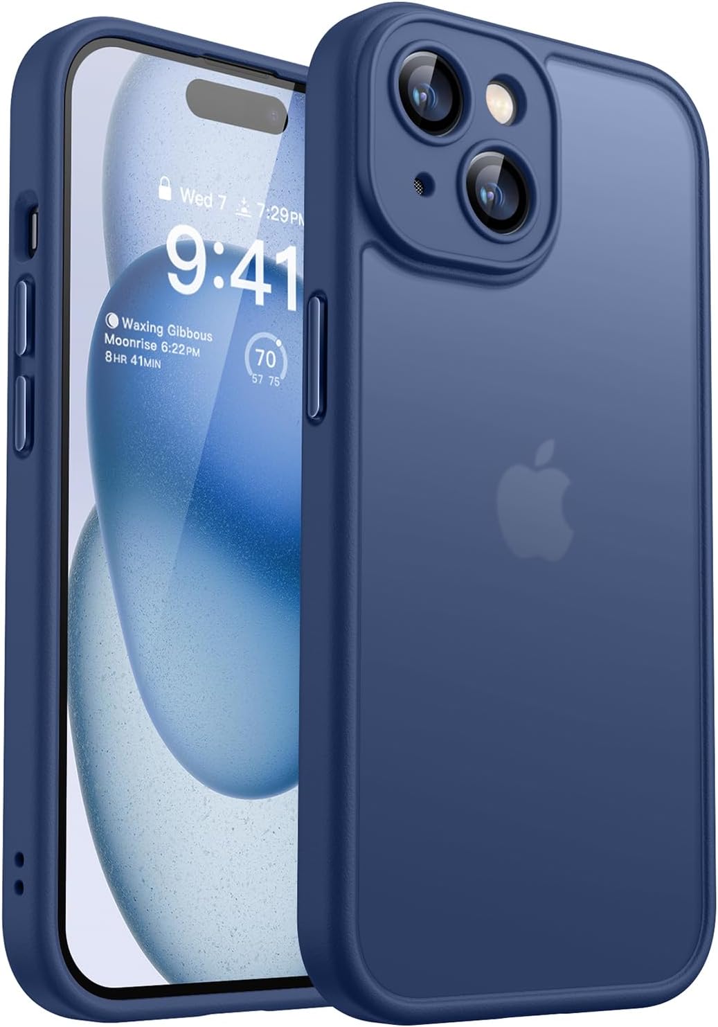 Detalle de CANSHN Funda Mate iPhone 15 6,1"