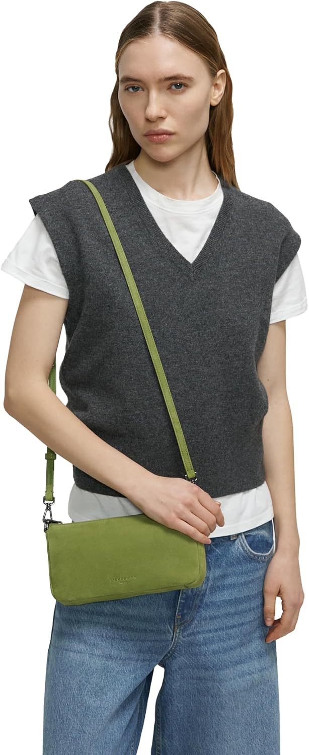 Detalle de LIEBESKIND Crossbody S Ryker Suede Crossbody – flexibel, urban und zeitlos