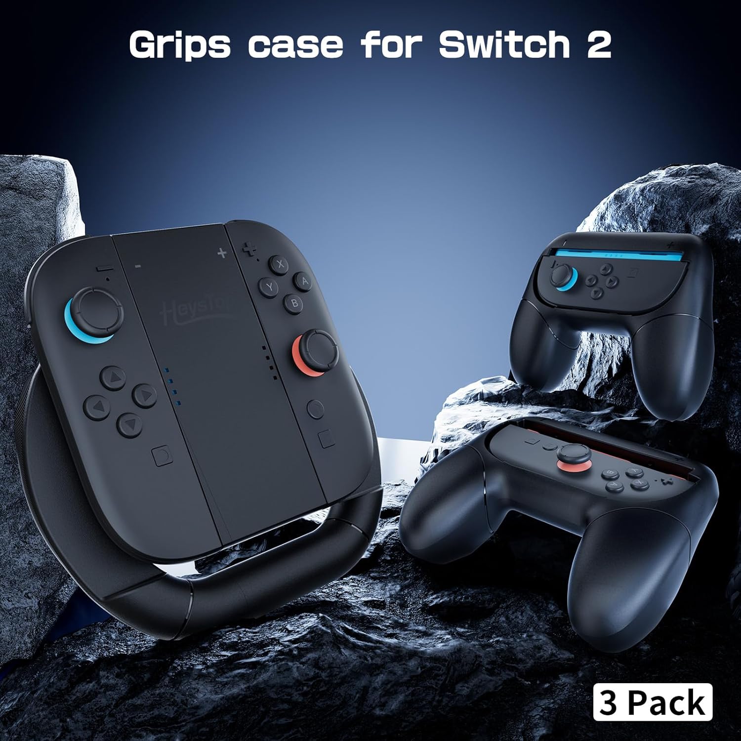 Thumbnail 6 de HEYSTOP Joy-Con Grip para Nintendo Switch 2 Set 3 en 1