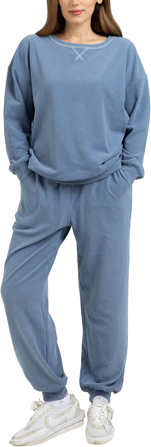 Thumbnail 6 de Winthome Women's 2-Piece Fleece Sweatsuit Set