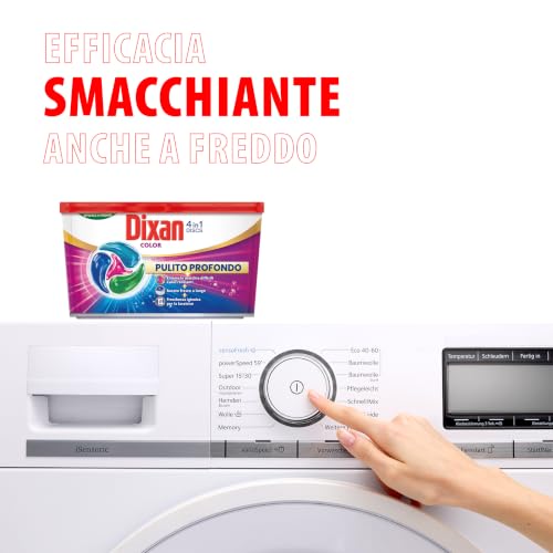 Thumbnail 6 de Dixan DISCS 4in1 Color Detersivo lavatrice, 60 lavaggi – pulizia profonda e colori vivaci