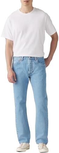 Detalle de Levi’s 501 Original Fit para hombre en Ferry Building Blue T2 (34W / 32L)