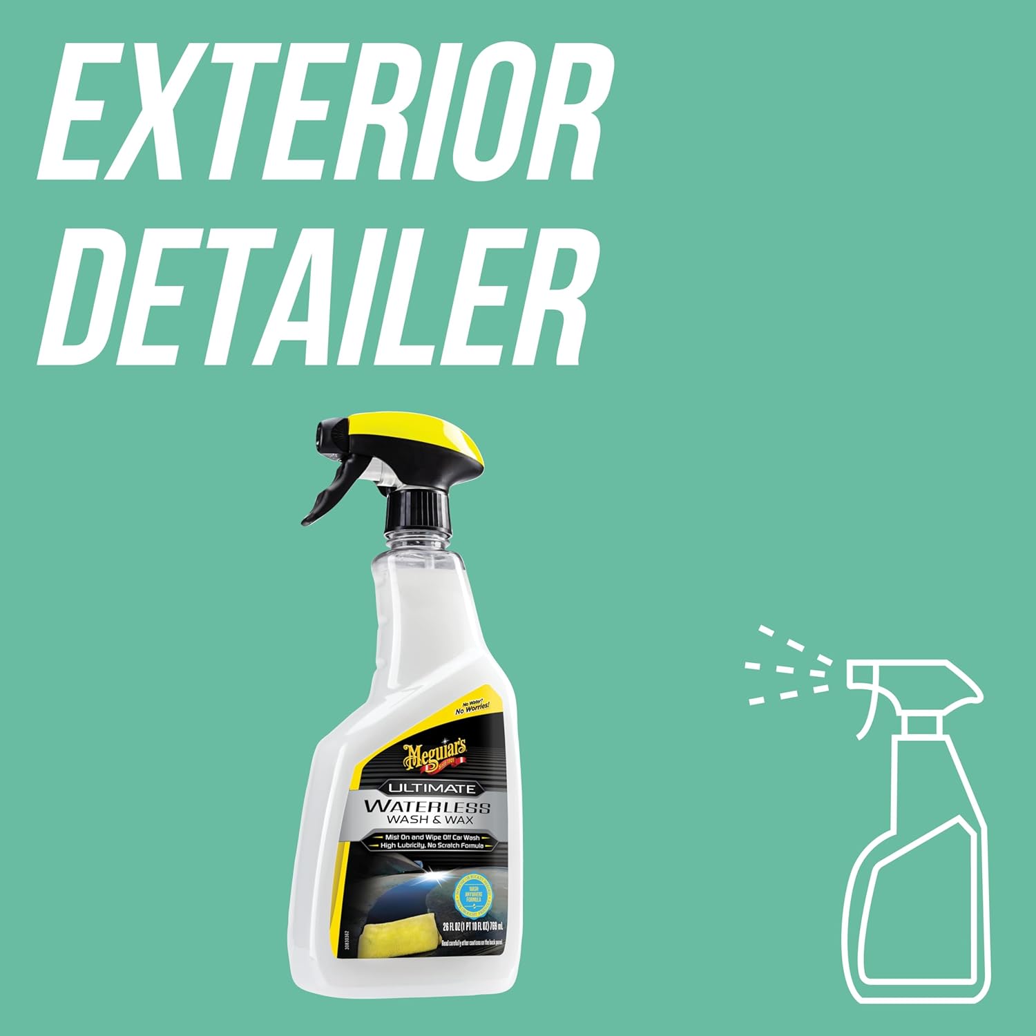 Detalle 2 de Meguiar's Ultimate Wash & Wax 768ml Trockenwäsche 🧽