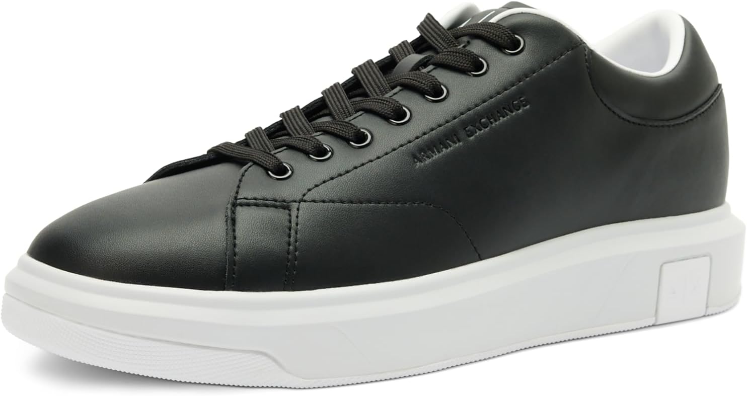 Detalle 2 de Armani Exchange Scarpe Ginnastica Pelle Bianca
