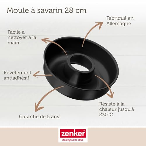 Detalle 2 de Moules Zenker 9925250 lot 2 🍰