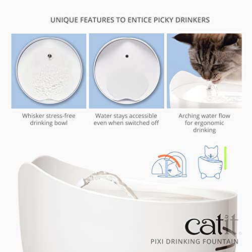 Detalle 2 de Bebedero fuente para gatos 🐱