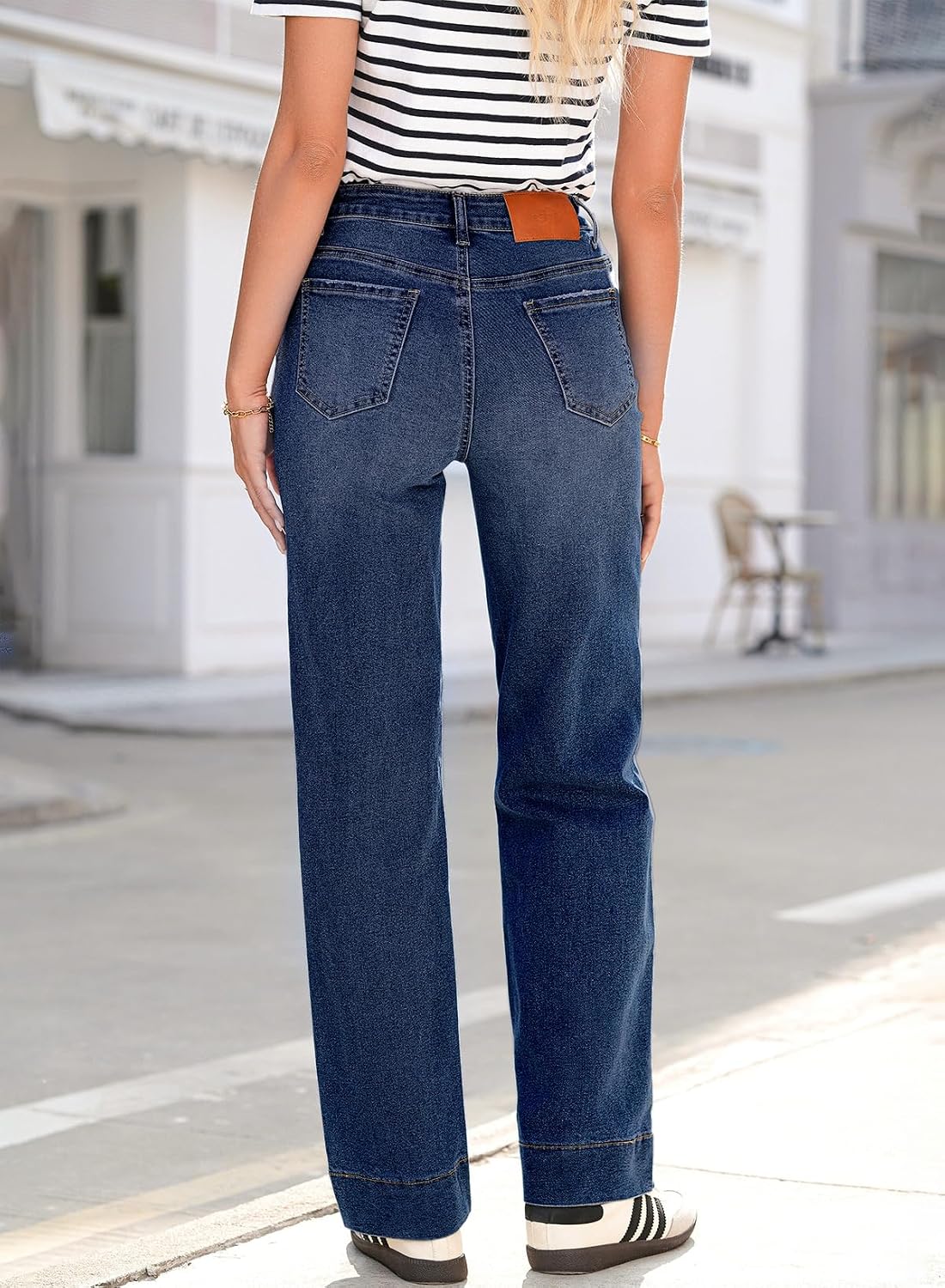 Detalle 2 de Sidefeel Wide Leg Jeans High Waisted 1️⃣