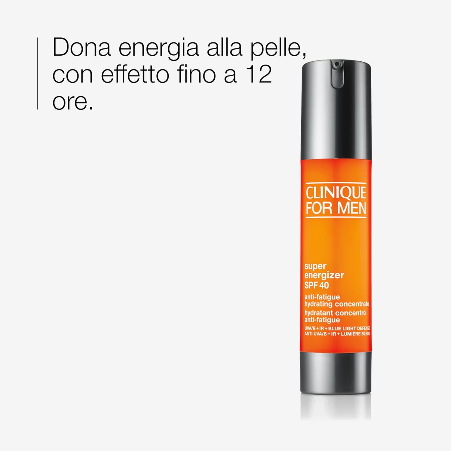 Detalle 2 de Clinique For Men Super Energizer Anti-Fatigue Hydrating Concentrate SPF 40 — Gel Idratante 48 ml