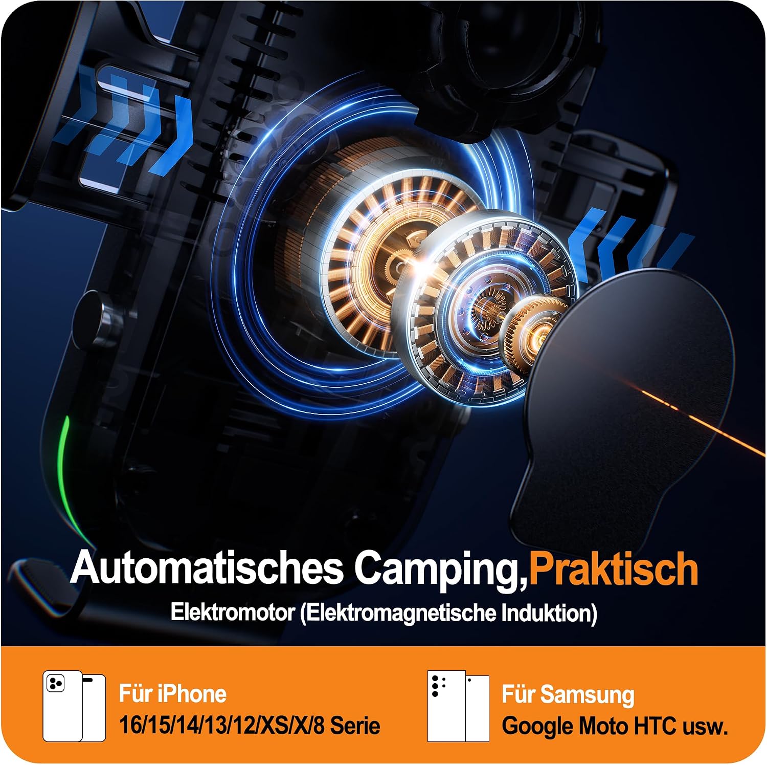 Thumbnail 3 de Auckly CW15 15W Autohalterung