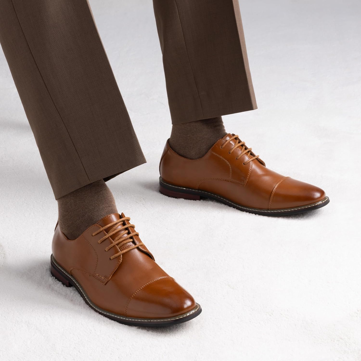 Thumbnail 6 de Bruno Marc Scarpe Eleganti Derby da Uomo con Lacci – stile e comfort per ufficio e occasioni formali