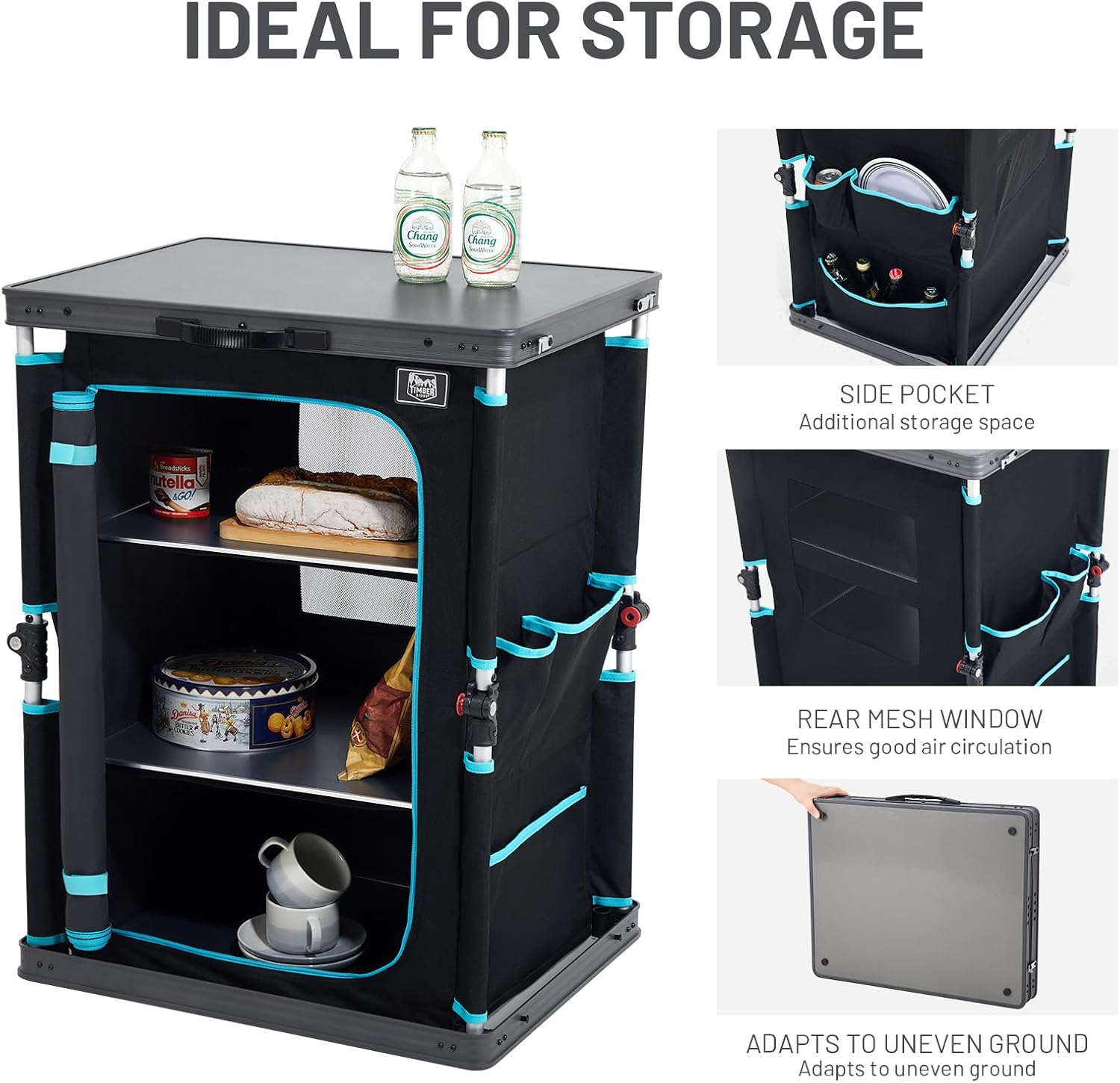 Thumbnail 5 de Timber Ridge Compact Camping Storage with 30 kg