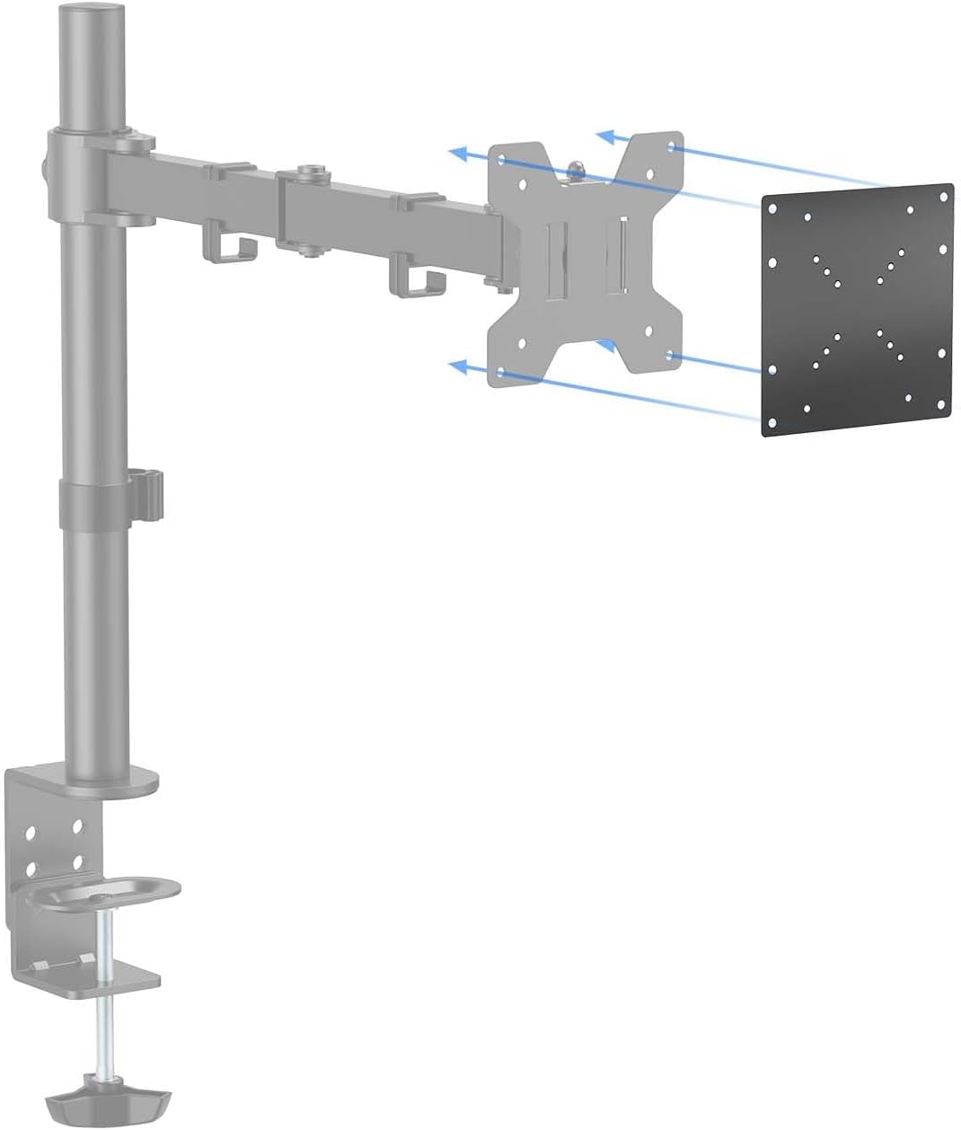 Thumbnail 2 de AISENS ACC001-289 — Adaptateur Vesa 200 x 200 en acier pour écran/TV, noir